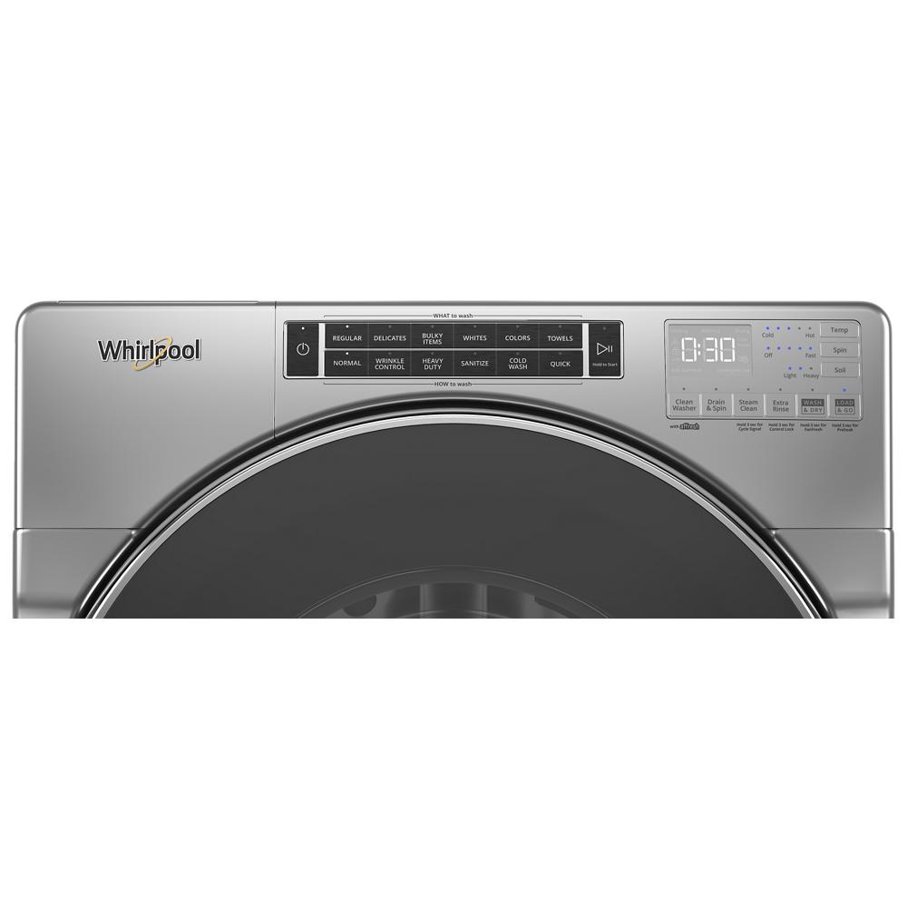 Whirlpool WFW8620HC 5.0 Cu Ft Washer , Front Load , Chrome Shadow , Steam , 27 Inch , New , 999001