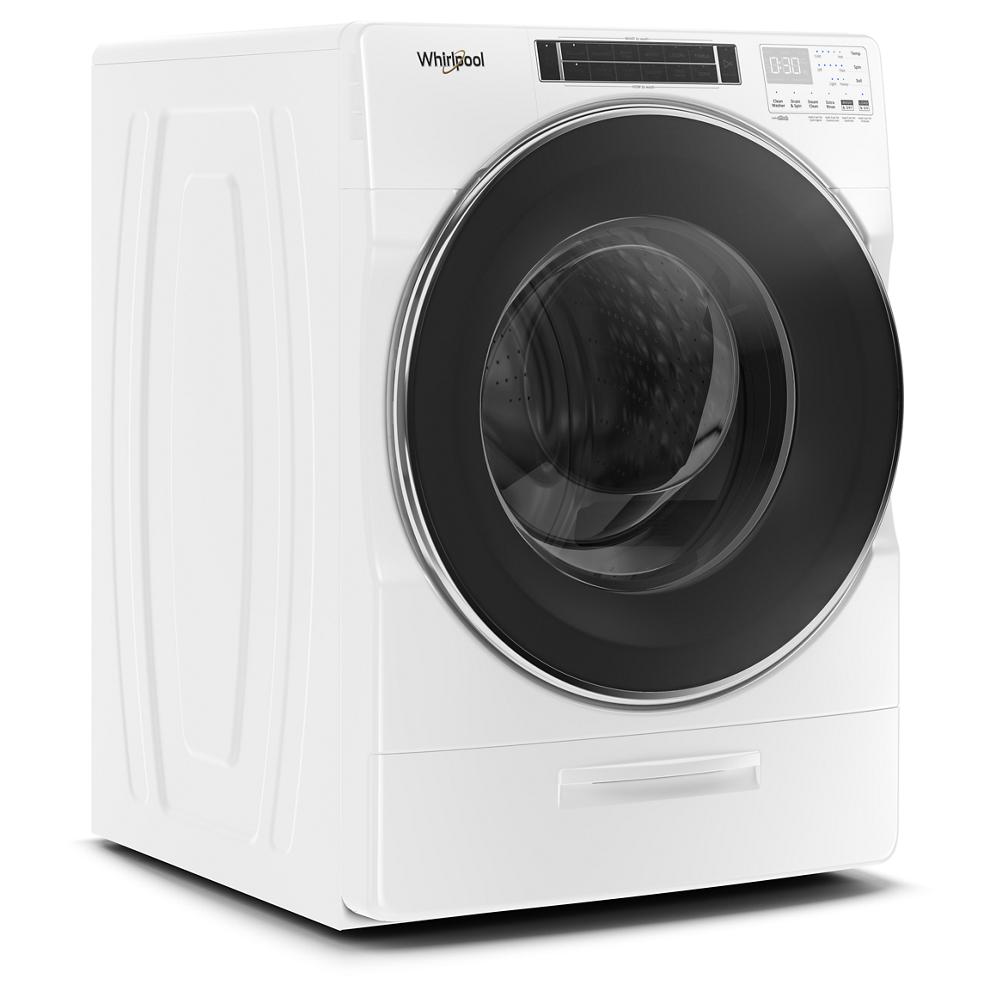 WFW8620HW Whirlpool Front Load Washer Load & Go XL Dispenser with 5.0 Cu Ft Capacity in White 27 Inch 014001