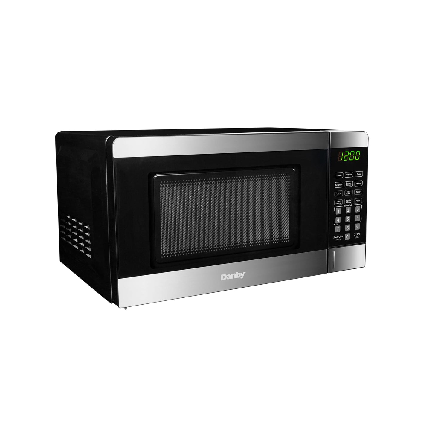 Danby DBMW0720ASD, 0.7 Cu Ft Countertop Microwave Stainless Steel , 101259