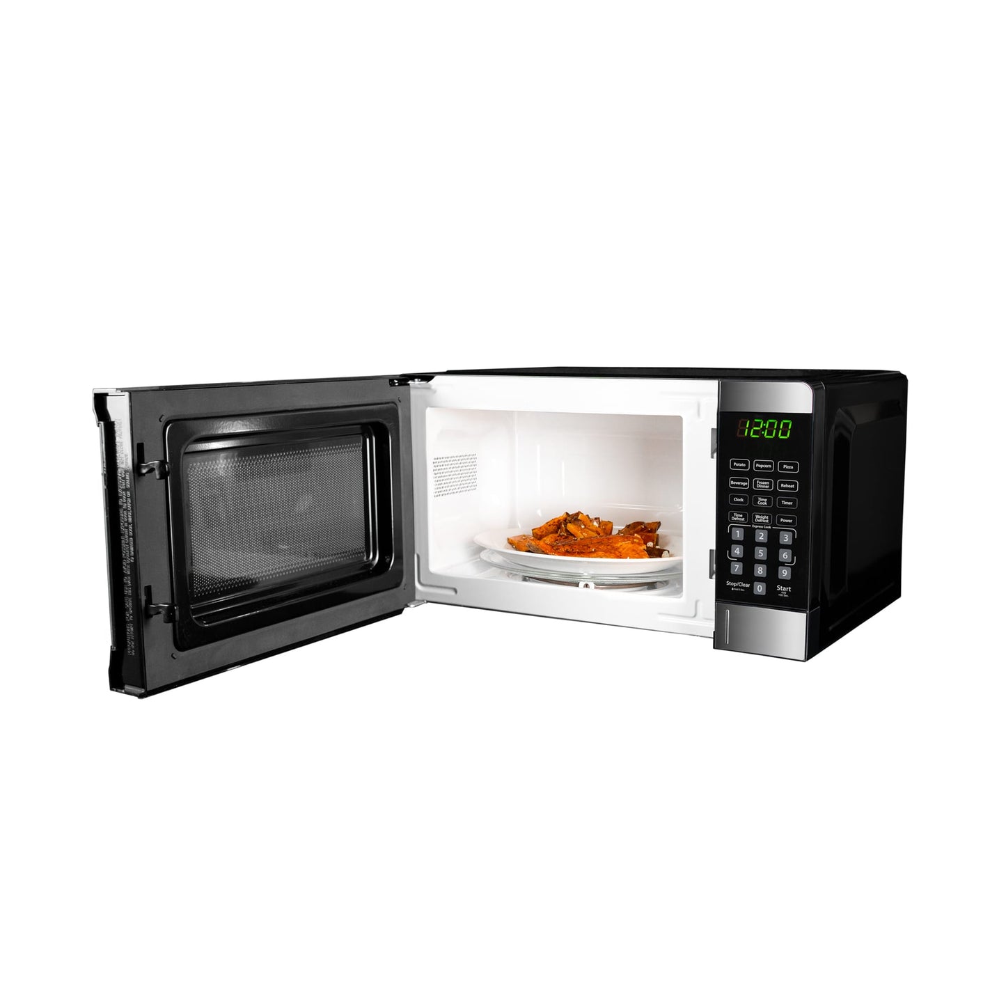 Danby DBMW0720ASD, 0.7 Cu Ft Countertop Microwave Stainless Steel , 101259