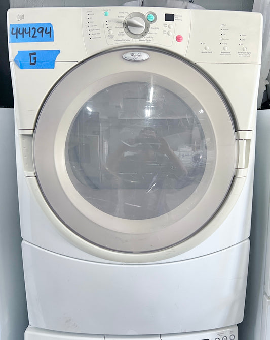 27 Inch Whirlpool GGW9200LW Front Load Gas Dryer Machine ,  White , 444294