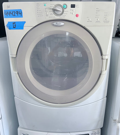 27 Inch Whirlpool GGW9200LW Front Load Gas Dryer Machine ,  White , 444294