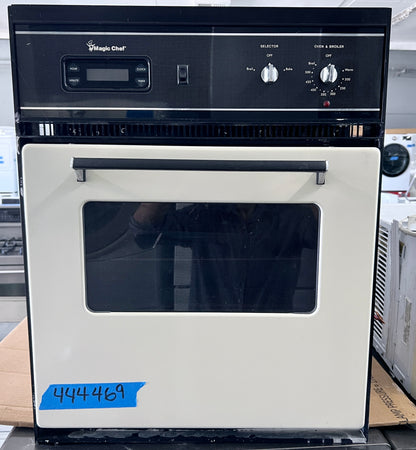 24 Inch Magic Chef Built In Single Wall Oven , Off White , 444469