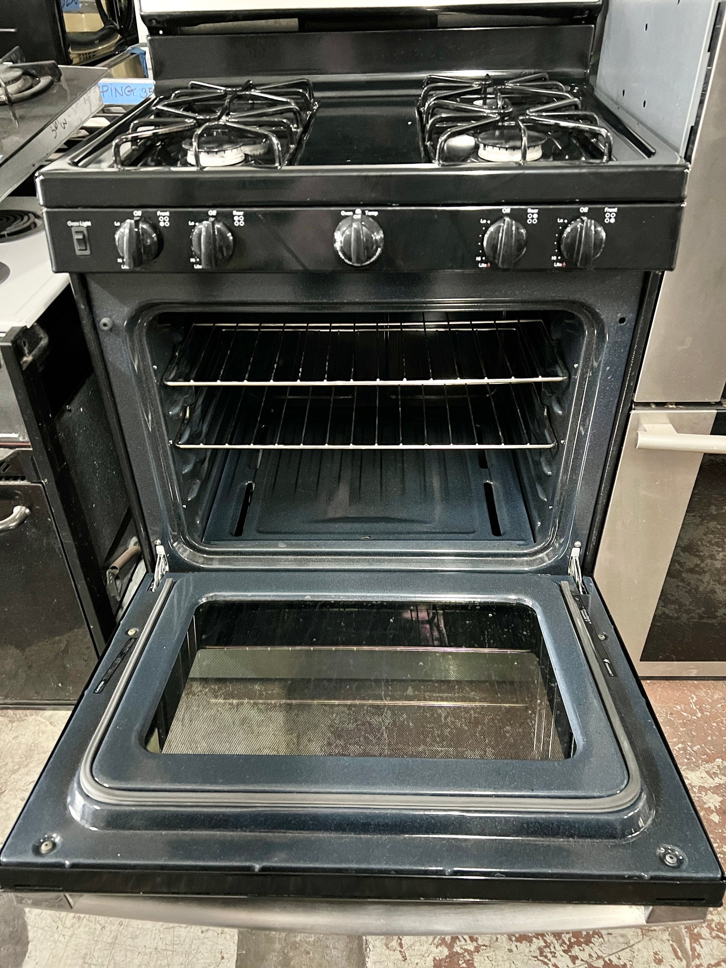 GE 30 Inch Gas Range 4 Burner, Stainless Steel , JGBS30RET1SS, 101234