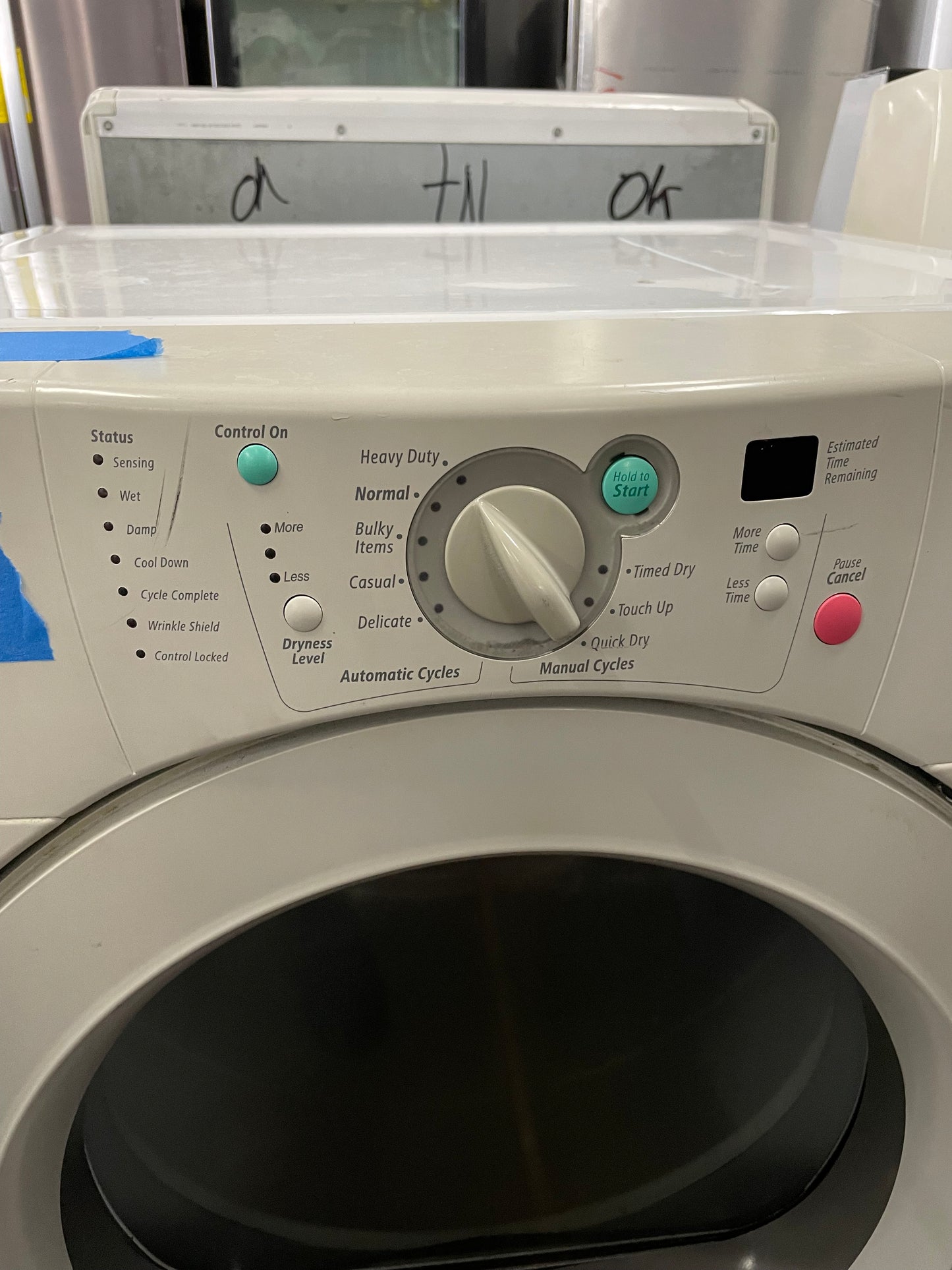 Whirlpool Duet Gas Dryer In Off White, GGW9250PW0, 999735