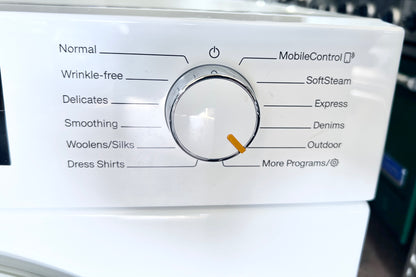 Miele TWI180WP 24 Inch Electric Smart Dryer 110V 4.1 Cu. Ft., 18 Dryer Programs, Steam, Delay Start, Eco Dry, Wrinkle-Free, ADA Compliant, Energy Star , 444472