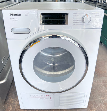 Miele TWI180WP 24 Inch Electric Smart Dryer 110V 4.1 Cu. Ft., 18 Dryer Programs, Steam, Delay Start, Eco Dry, Wrinkle-Free, ADA Compliant, Energy Star , 444472