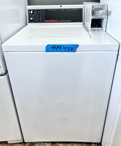 27 Inch Speed Queen SWT920WN Top Load Washer Coin Operated Machine , White , Commercial Grade , Heavy Duty , 444477