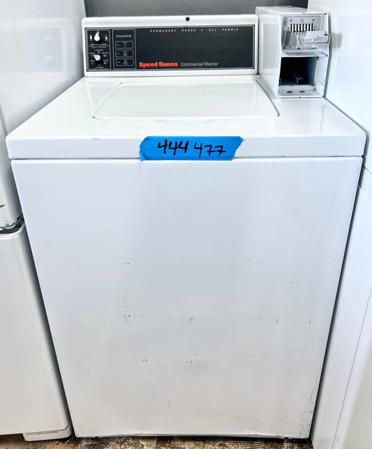 27 Inch Speed Queen SWT920WN Top Load Washer Coin Operated Machine , White , Commercial Grade , Heavy Duty , 444477