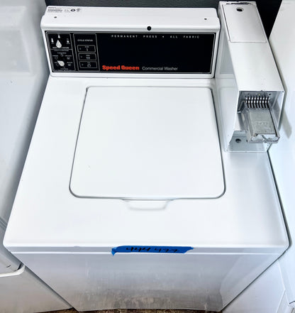 27 Inch Speed Queen SWT920WN Top Load Washer Coin Operated Machine , White , Commercial Grade , Heavy Duty , 444477