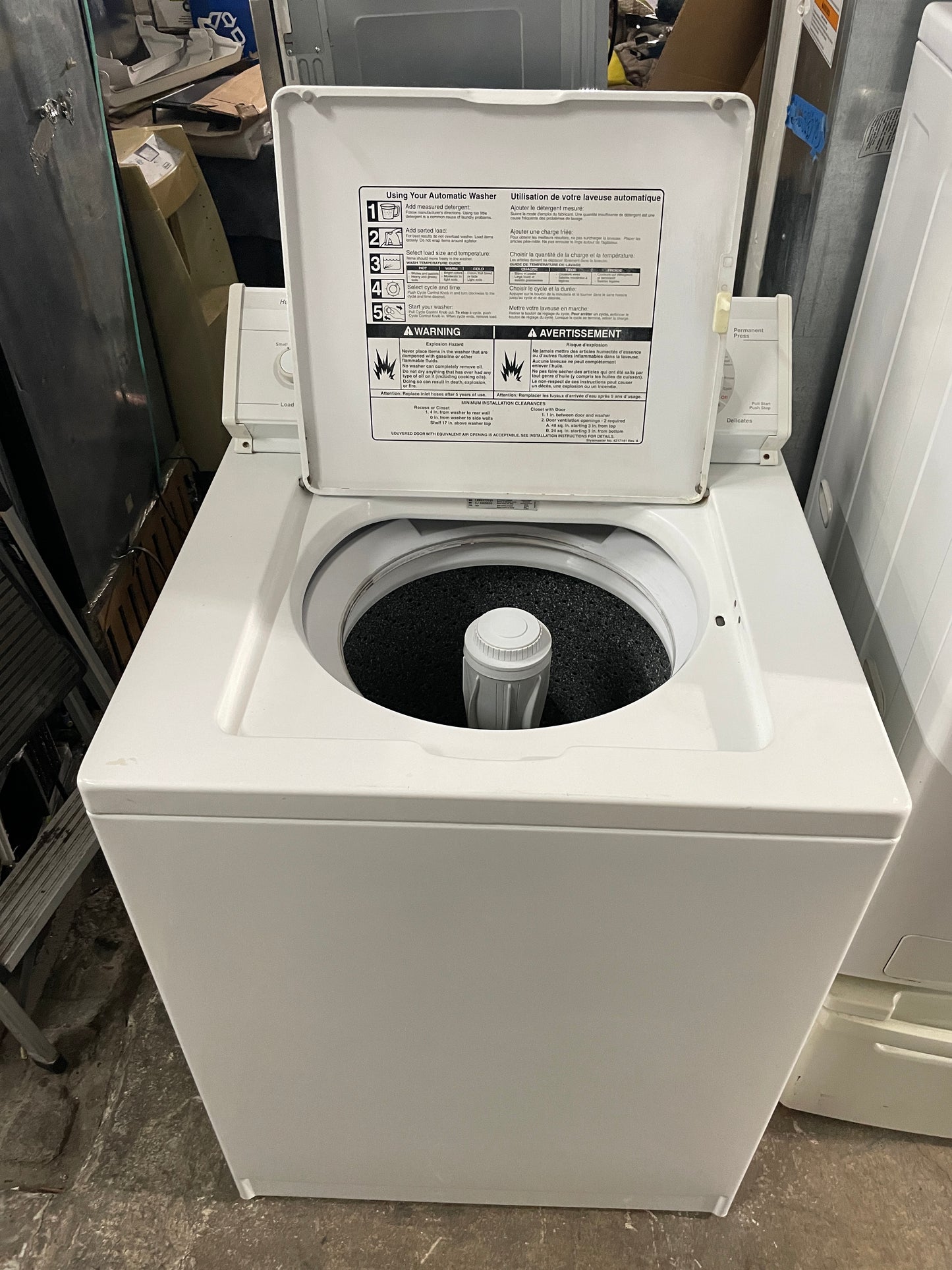 Whirlpool Top Load Washer In White, LXR6232EQ0, 999741