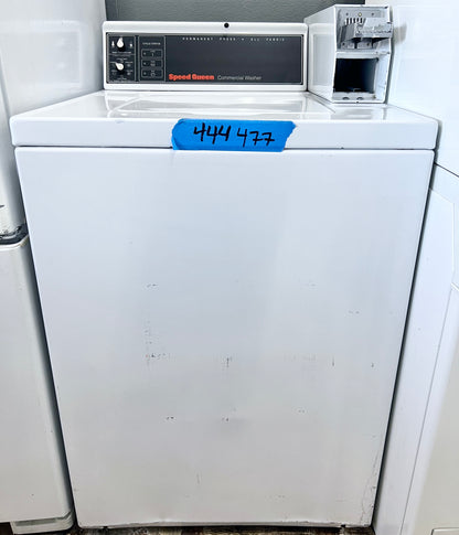 27 Inch Speed Queen SWT920WN Top Load Washer Coin Operated Machine , White , Commercial Grade , Heavy Duty , 444477