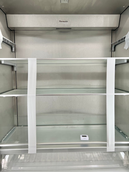 Thermador 36 Inch , T36IR905SP, Panel Ready Built In Smart Refrigerator , 20.6 Cu Ft , Pane Ready , New Open Box , Column, 444266