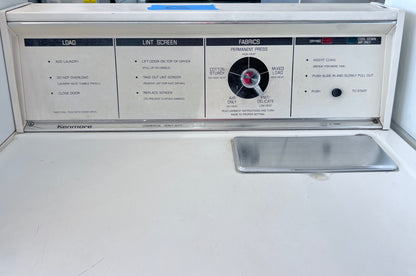Kenmore Commercial Coin Operated Washer and Dryer Set,  Gas , Front Load Dryer 7 Cu Ft Capacity , White , 444479