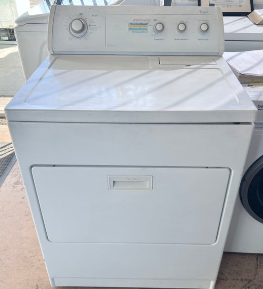 29 Inch Whirlpool 7 CU Ft Electric Front Load Dryer Machine , White , LEQ8000JQ , Wrinkle Shield Protect , 444481