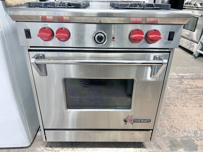 30 Inch Wolf Gas Range , 4 Burner , Convection Oven , Stainless Steel , 444484