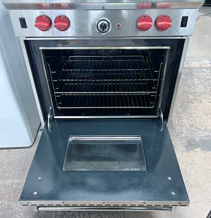 30 Inch Wolf Gas Range , 4 Burner , Convection Oven , Stainless Steel , 444484