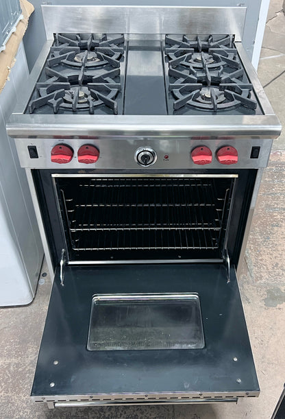 30 Inch Wolf Gas Range , 4 Burner , Convection Oven , Stainless Steel , 444484