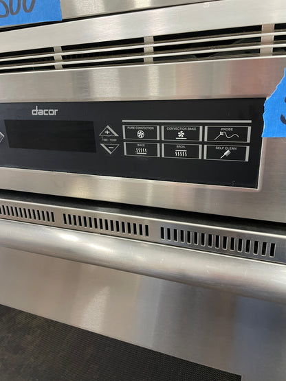 Dacor 27 Electric Wall Oven Microwave Combo In Stainless Steel, 999757