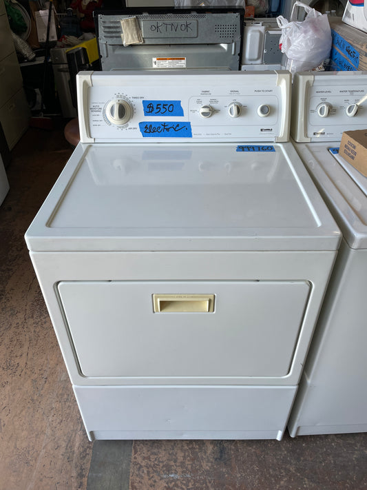 Kenmore Electric Dryer In White, 110.63912100, 999760