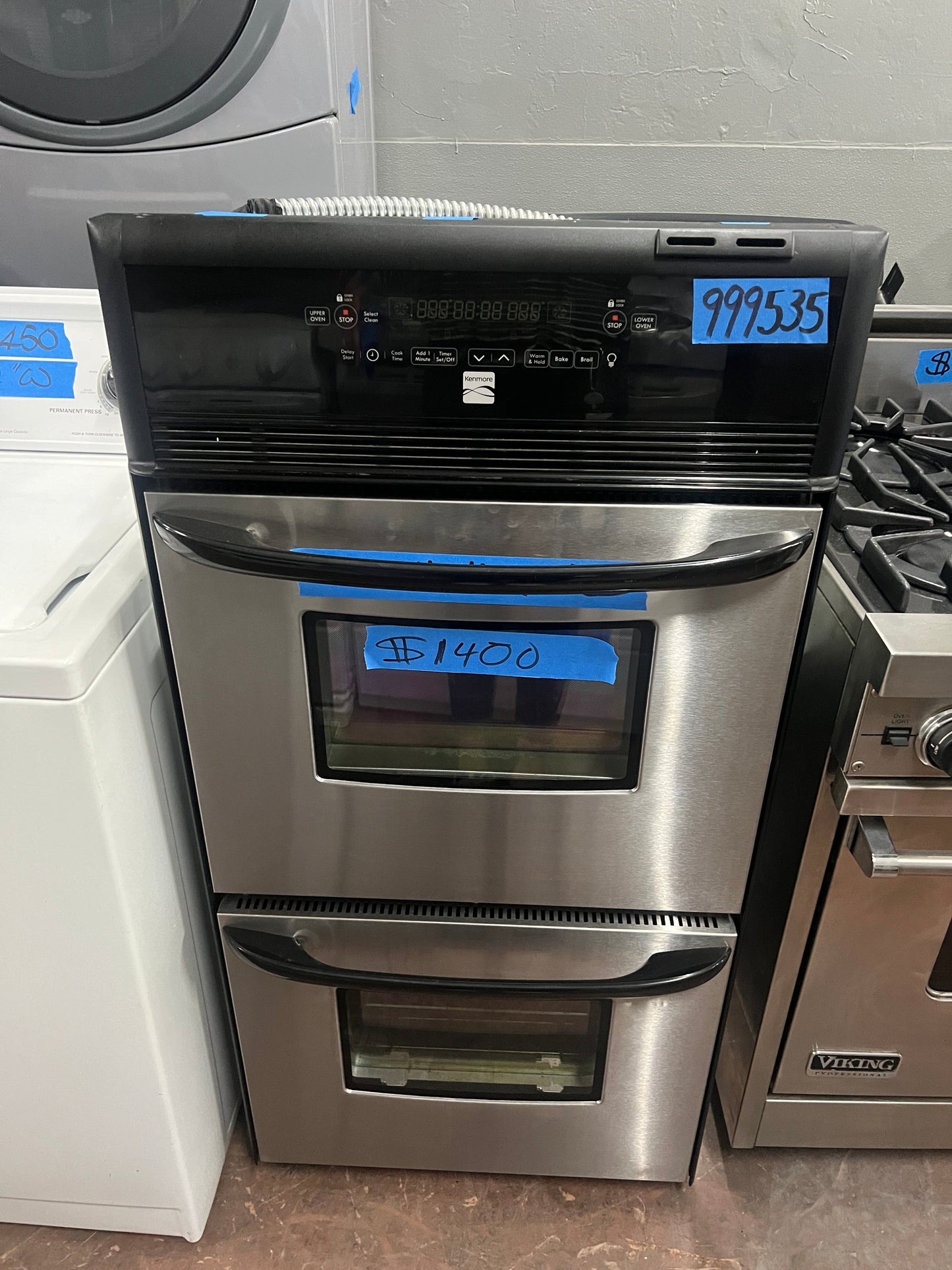 Kenmore 24 inch Double Oven In Stainless Steel, 790.40613803, 999535