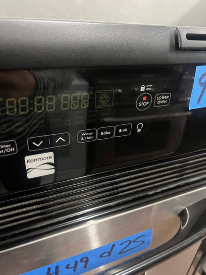 Kenmore 24 Double Oven In Stainless Steel, 790.40613803, 999535