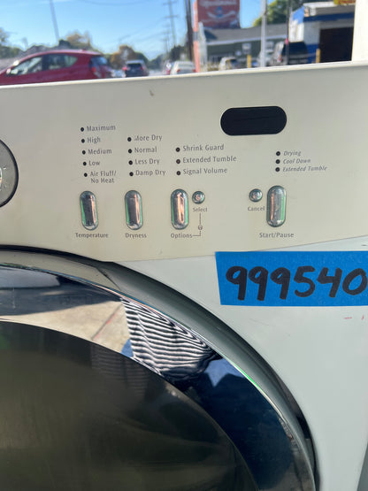 Electrolux Electric Dryer in White, AEQ8000FS0, 999540, Delivery Available