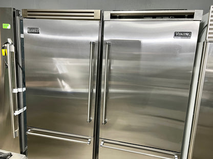 72 Inch Viking Refrigerator and Bottom Freezer , Built In Units, Stainless Steel , 101257