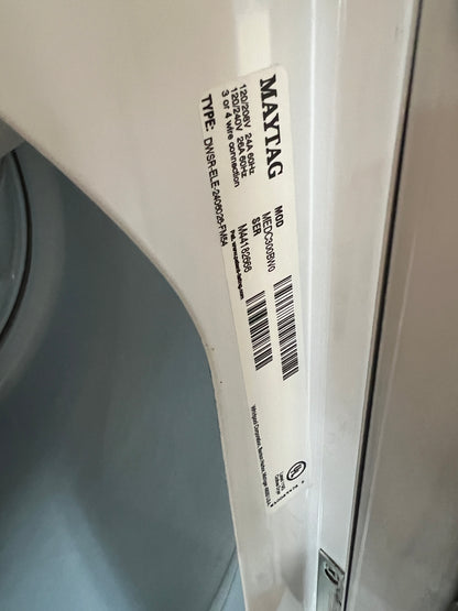 Maytag Electric Dryer in White, MEDC300BW0, 999561