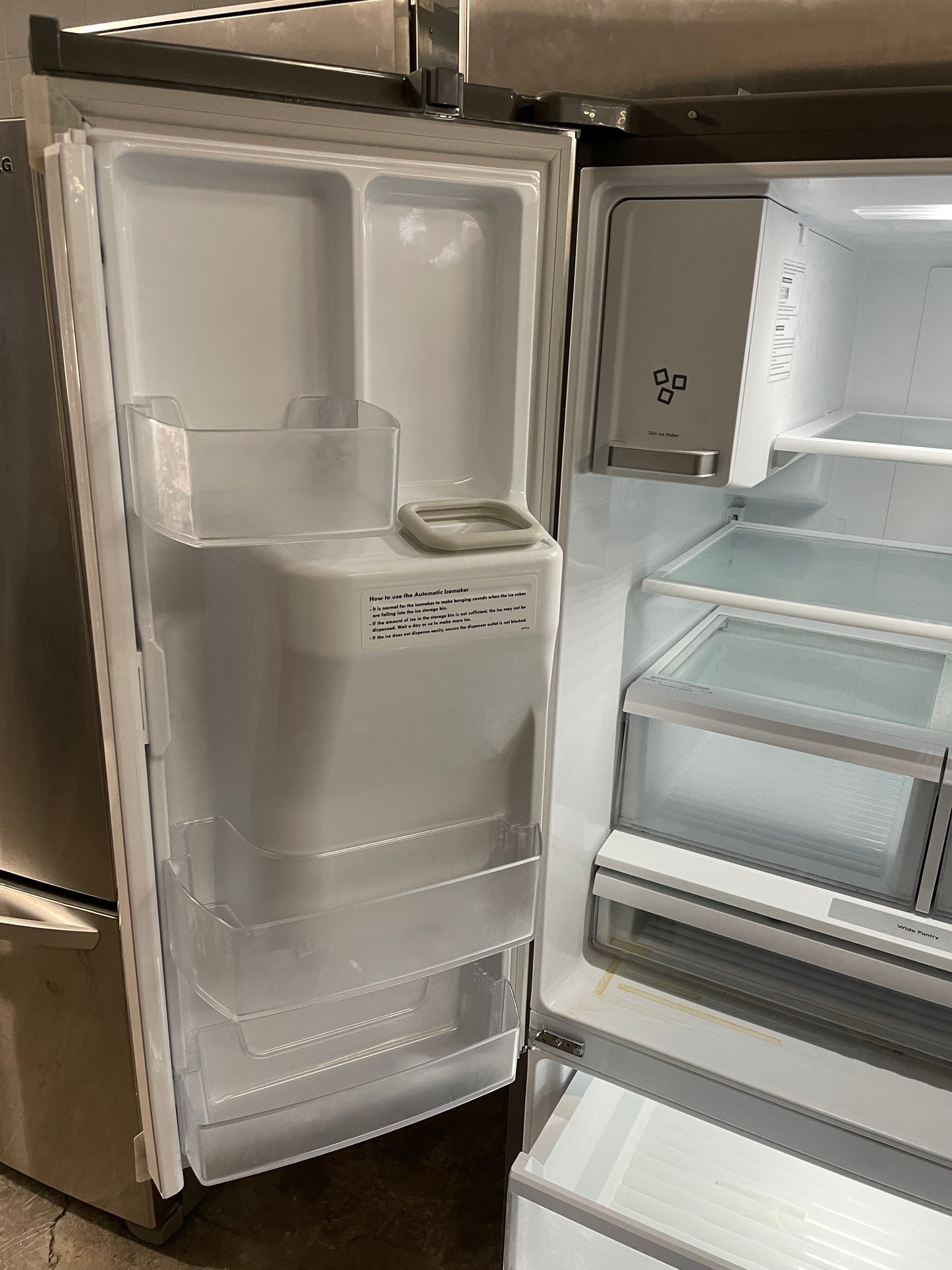 Kenmore 36 inch French Door Refrigerator In Stainless, Water Ice Dispenser, Full Size , 111.75035020, 999791