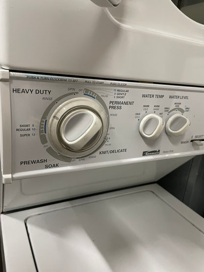 Kenmore 24 inch 110V NON GAS , Stackable Washer & Electric 110V Dryer, 110.88732793, 999795