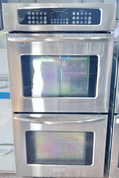 27 Inch Frigidaire Professional Series Built in Wall Double Oven , Convection Ovens , Stainless Steel , PLEB27T9DCA, 444504