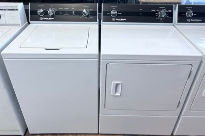 Speed Queen Commercial 26 Inch Washer and 27 Inch Dryer Set , Electric , Residential Usage , White Color , 373705