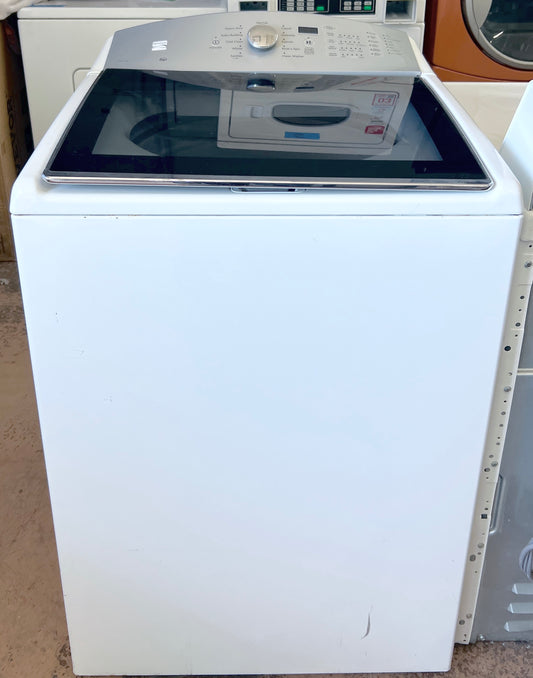 27 Inch Kenmore Top Load HE Washer Machine , 110.28132413, White , 373706
