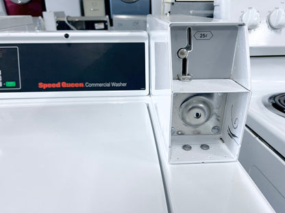 26 Inch Speed Queen Commercial Coin Drop or Bluetooth Card Payment Washer Machine Top Load , SWNNC2HP115TW01 , 373716