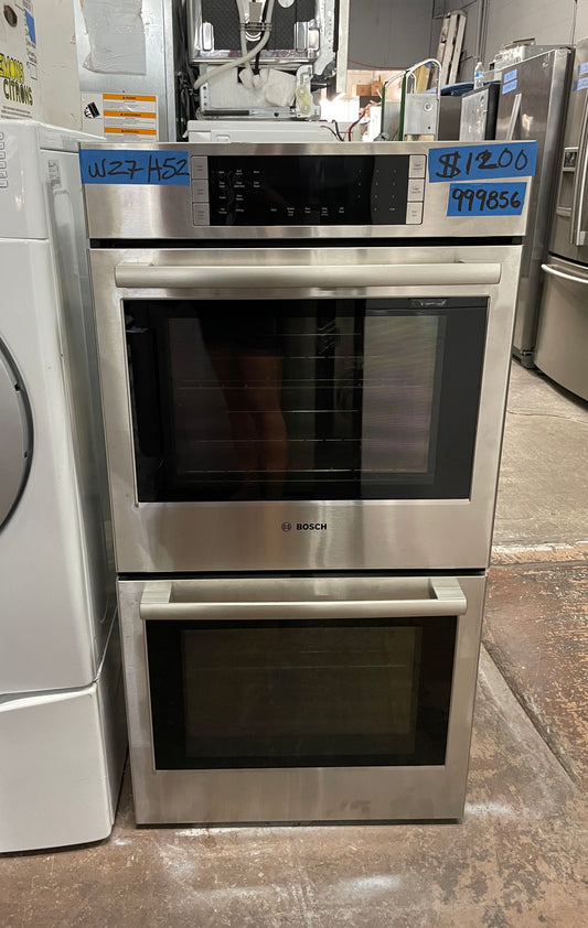 Bosch 27 Double Wall Oven In Stainless Steel, HBN8651UC/01, 999856