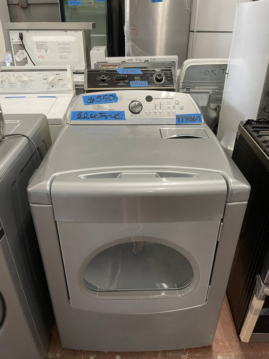 Whirlpool Electric Dryer In Silver, WED6600WL0, 999860
