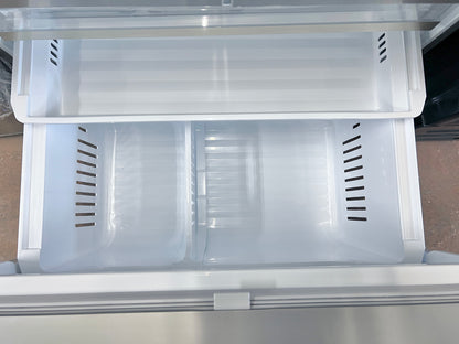 36 Inch LG  LRYXC2606S Counter Depth MAX French Door Refrigerator 26 Cu. Ft.,  Wi-Fi, Smart Diagnosis, 3 Built-in Ice Maker, UVnano Dispenser, ENERGY STAR, ADA ,PrintProof Stainless Steel , 373719