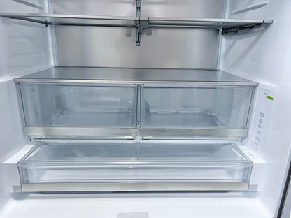 36 Inch LG  LRYXC2606S Counter Depth MAX French Door Refrigerator 26 Cu. Ft.,  Wi-Fi, Smart Diagnosis, 3 Built-in Ice Maker, UVnano Dispenser, ENERGY STAR, ADA ,PrintProof Stainless Steel , 373719
