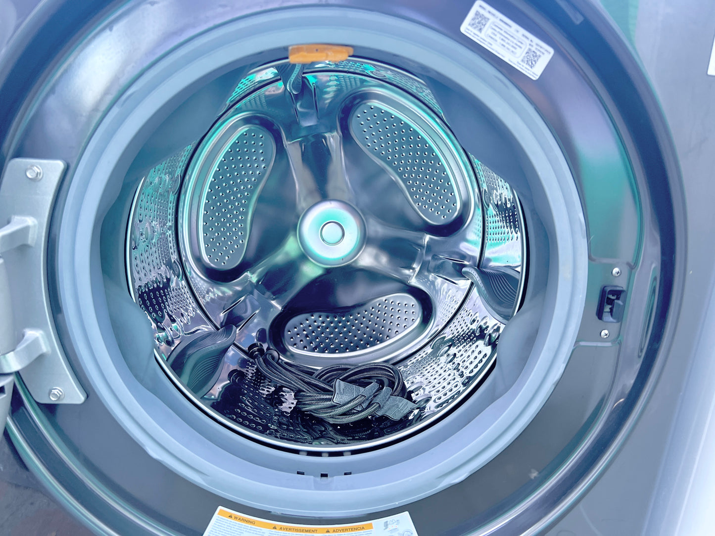 27 Inch LG Front Load Washer Machine , Black Stainless Steel , WM4000HBA , 373722