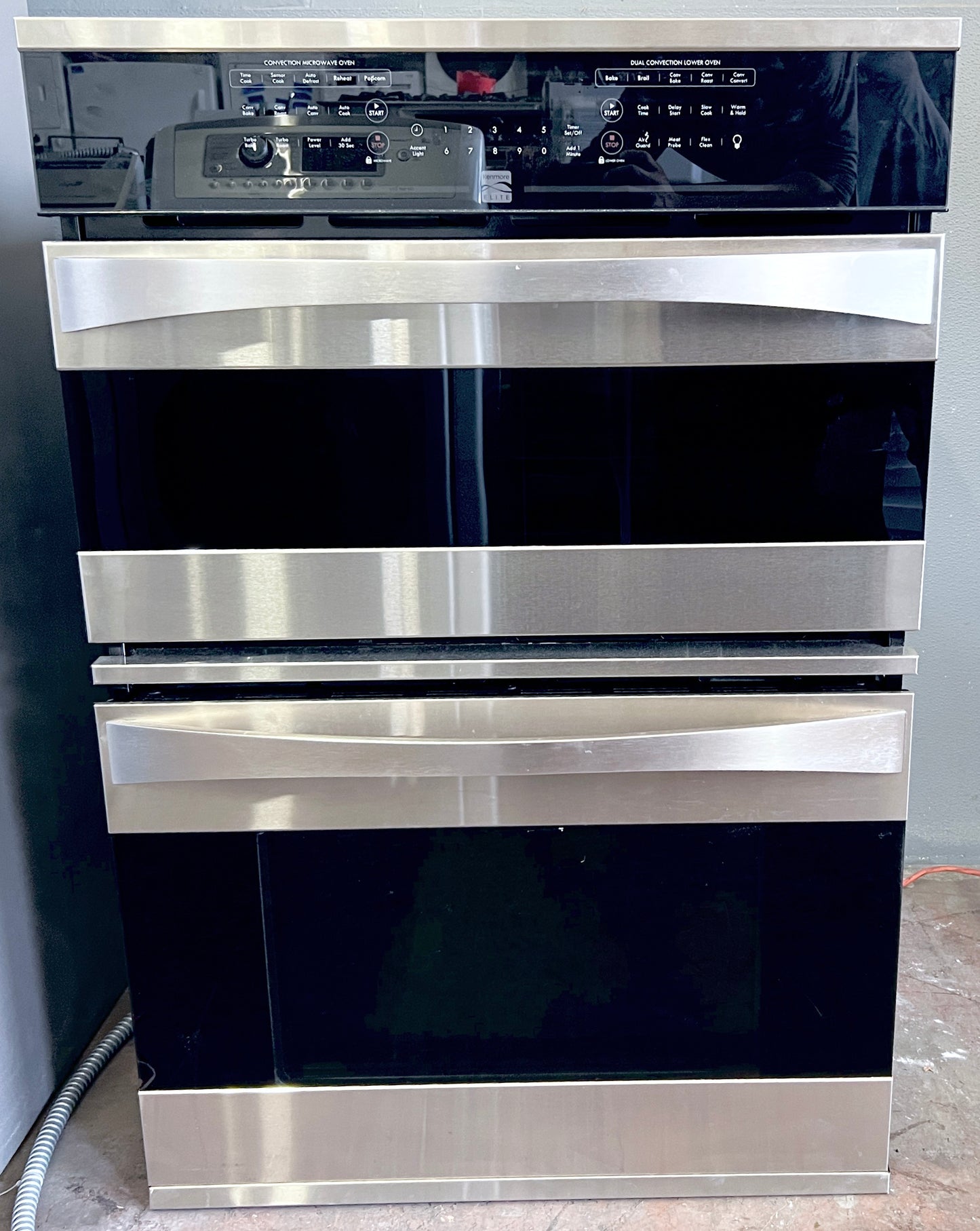 30 Inch Kenmore Microwave Oven Built in Wall Combo , Stainless Steel , 790.48903001 , 373727