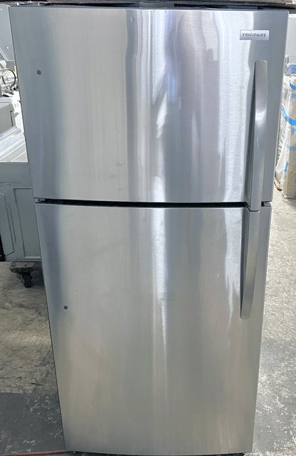 30 Inch Frigidaire  FFHT2022ASTop Freezer Refrigerator 20 cu. ft., ADA Compliant, Energy Star,  Stainless Steel
