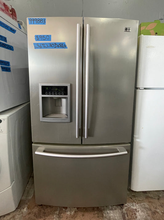 LG 36 French Door Refrigerator In Stainless Steel, LFX25950TT, 999883