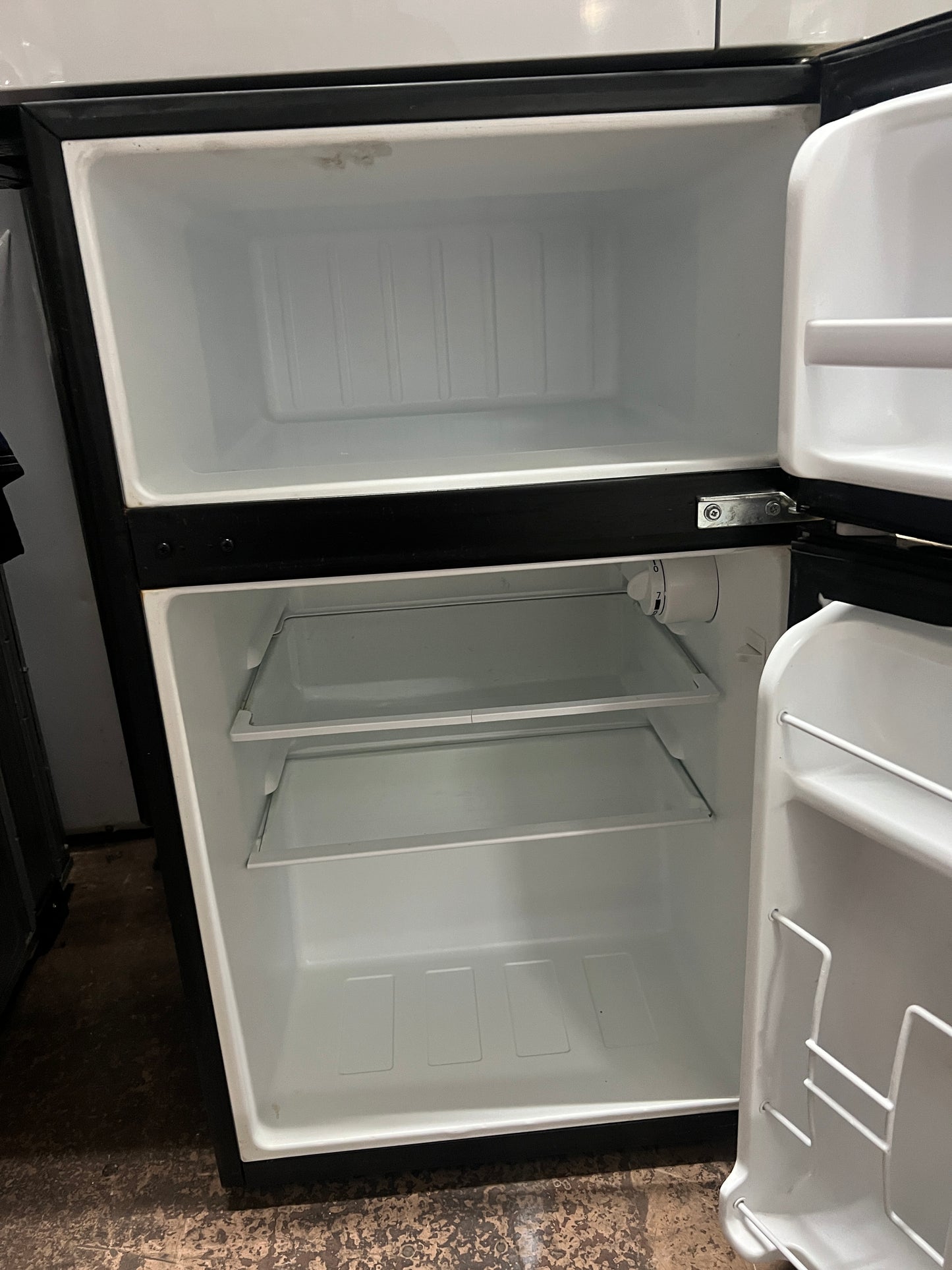 Whirlpool Mini Top Freezer refrigerator in Stainless Steel, 999612