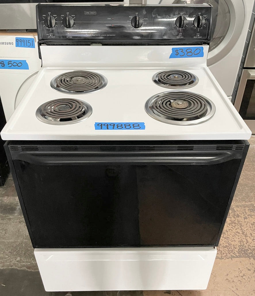 Magic Chef 30 電動線圈頂級系列白色、黑色，CER1160AAH，999888