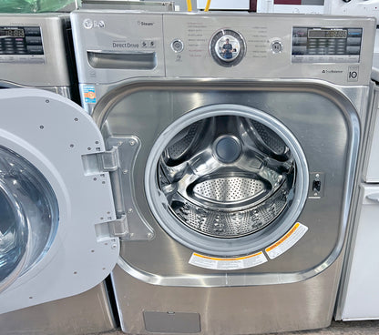 29 inch LG Front Load Washer , 5.1 Cu Ft Washing Capacity , Graphite Steel , WM8000HVA , 444435