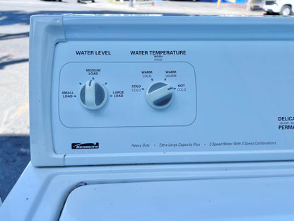 24 Inch Kenmore Heavy Duty Top Load Washer with Transmission , 110.12502100 , White , 373739