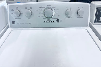 27 Inch Kenmore Top Load HE Washer Machine , White , 110.25132411 , 373742