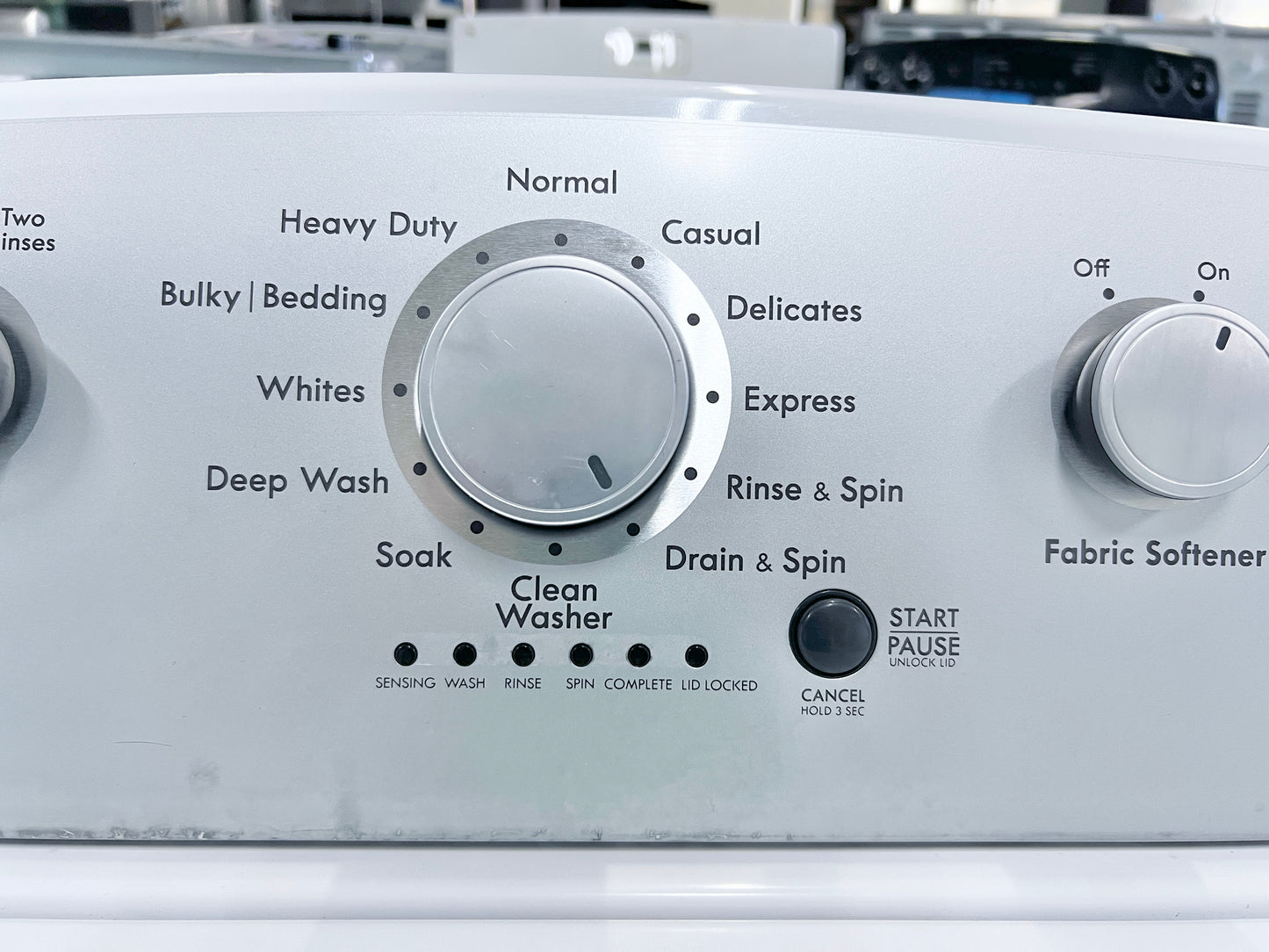 27 Inch Kenmore Top Load HE Washer Machine , White , 110.25132411 , 373742