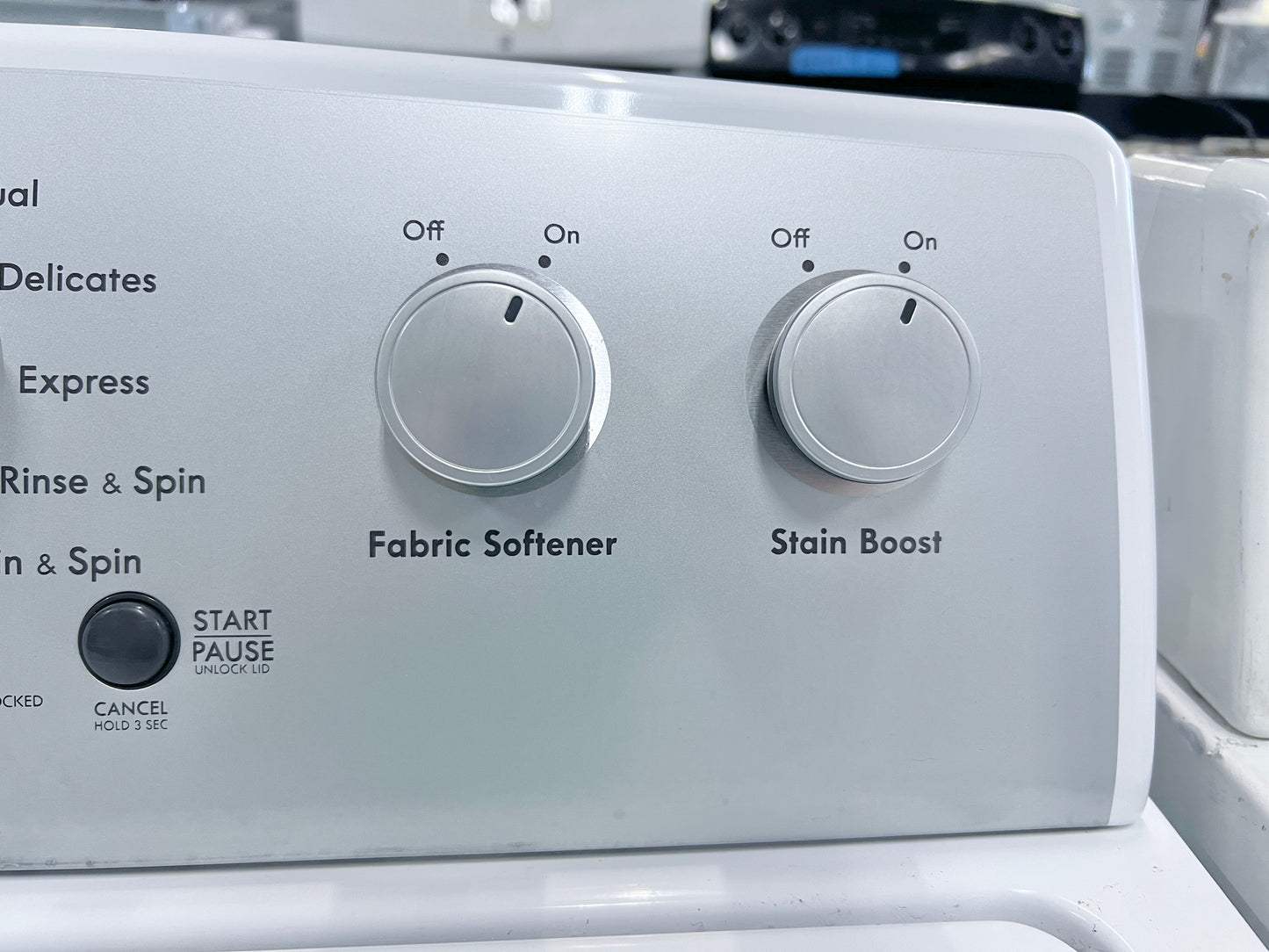 27 Inch Kenmore Top Load HE Washer Machine , White , 110.25132411 , 373742